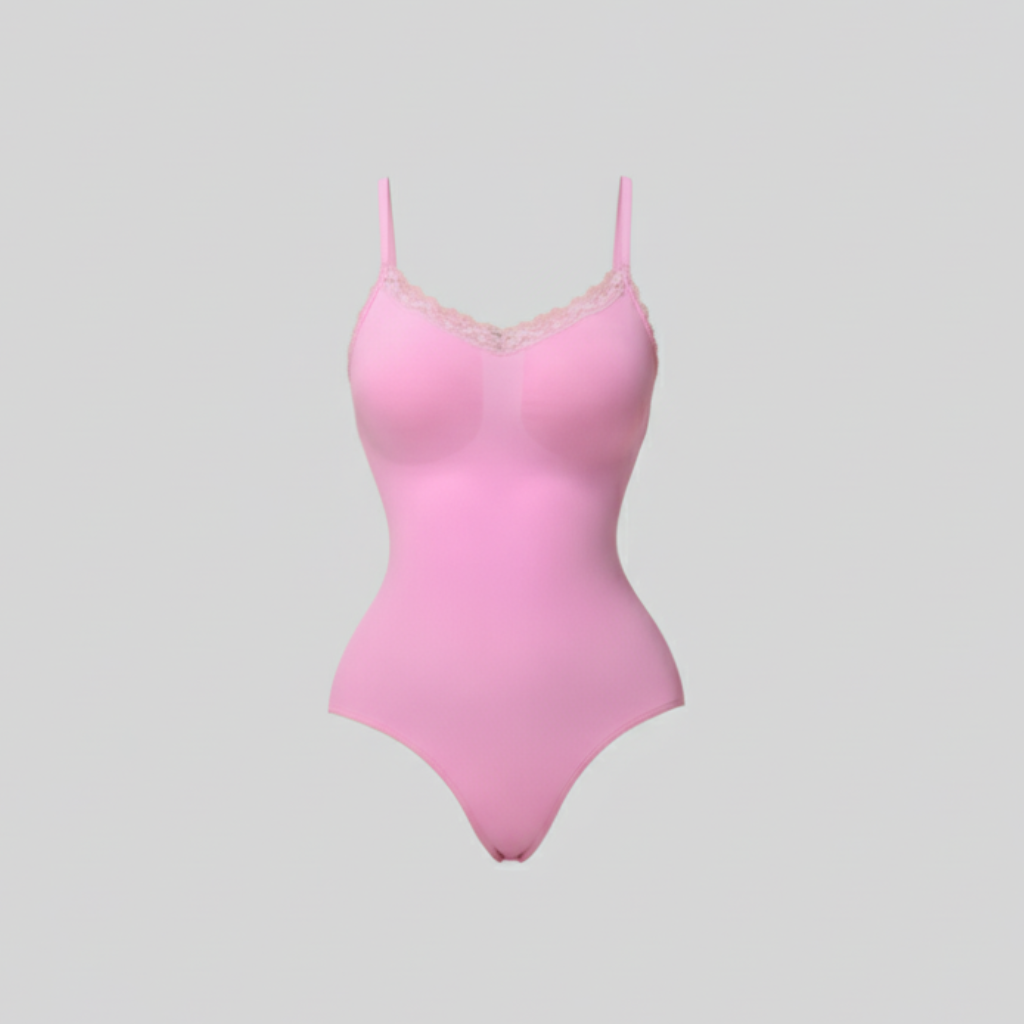 Body Seductor con Encaje – Control Suave & Ajuste Cómodo (Hecho en Colombia)