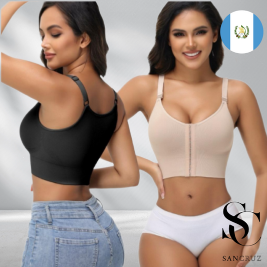 Brazier Deportivo Realce & Soporte con Broches – Hecho en Colombia