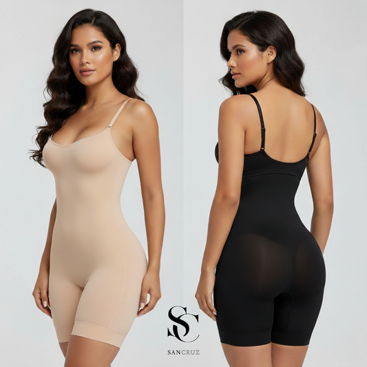 Body Faja Moldeador con Brasier – Control de Abdomen, Cintura y Muslos (Hecho en Colombia)